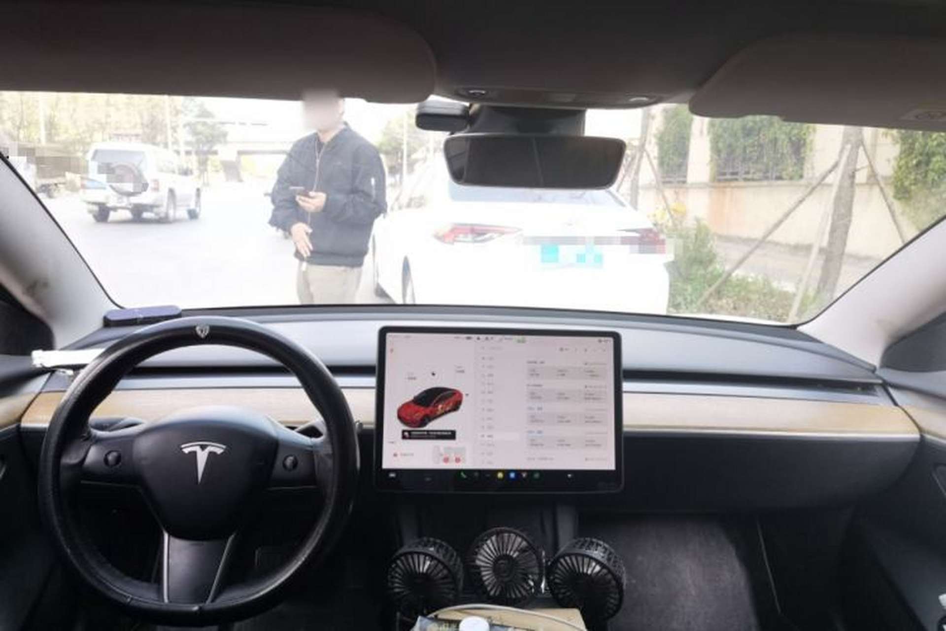 Used Tesla Model 3 2021 Standard Range Rear-Drive Upgraded Version Center Console