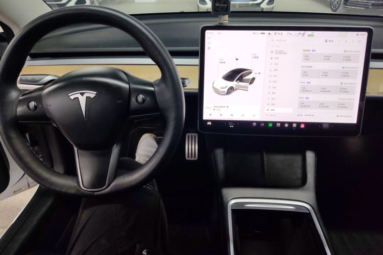 Used Tesla Model 3 2021 Performance High-Performance All-Wheel-Drive Version Center Console