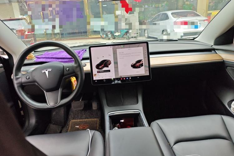 Used Tesla Model 3 2021 Standard Range Rear-Wheel Drive Upgraded Version 3D6 Center Console