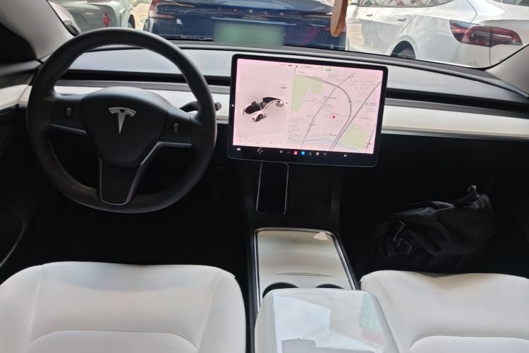 Used Tesla Model 3 2021 Revised Version Standard Range Rear-Wheel Drive Upgraded Edition 3D1 Center Console