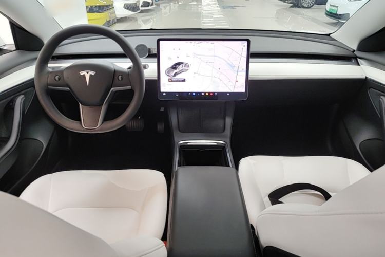Used Tesla Model 3 2021 Revised Version Standard Range Rear-Wheel Drive Upgraded Edition 3D1 Center Console