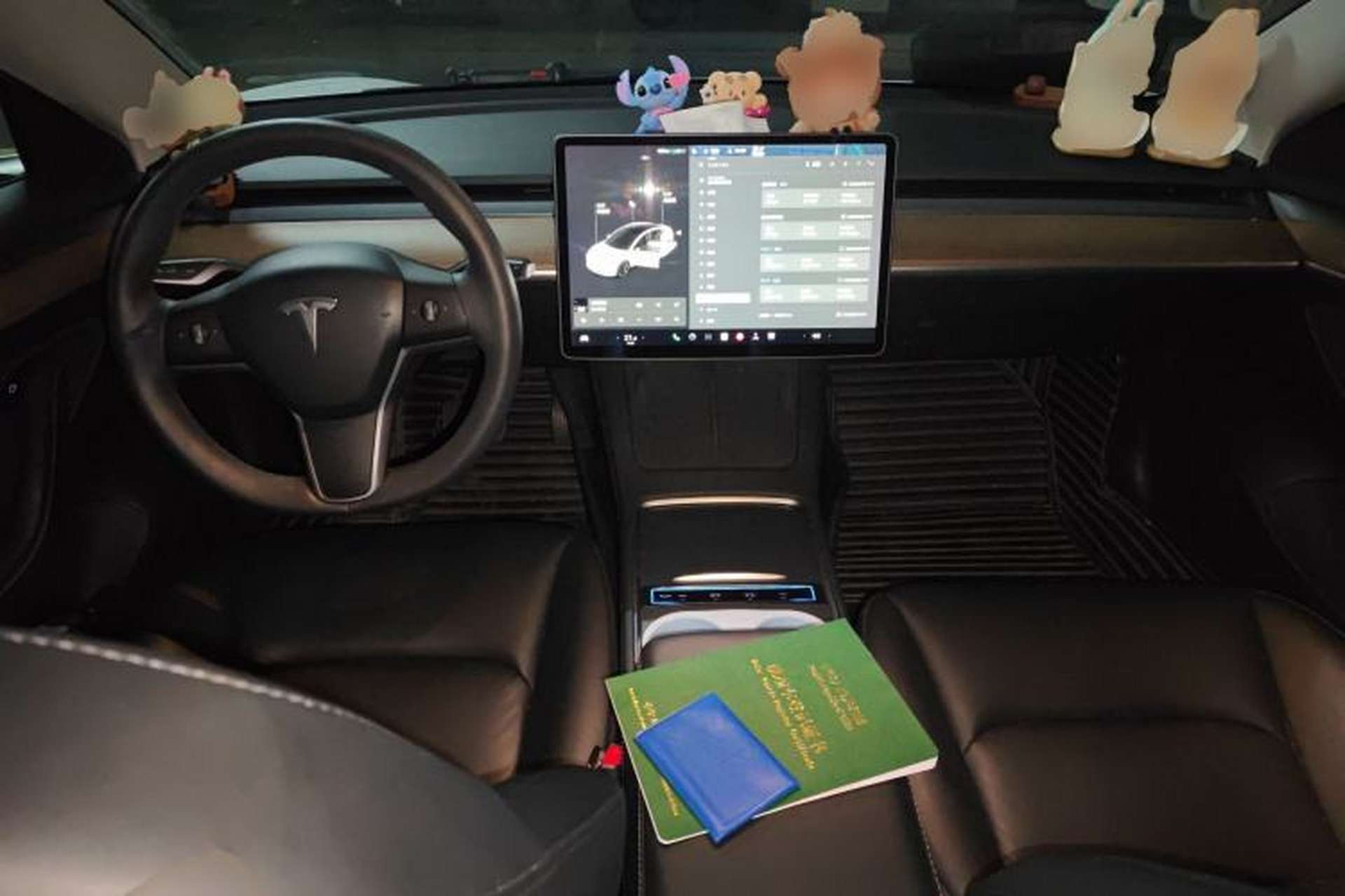 Used Tesla Model 3 2021 Standard Range Rear-Drive Upgraded Version Center Console