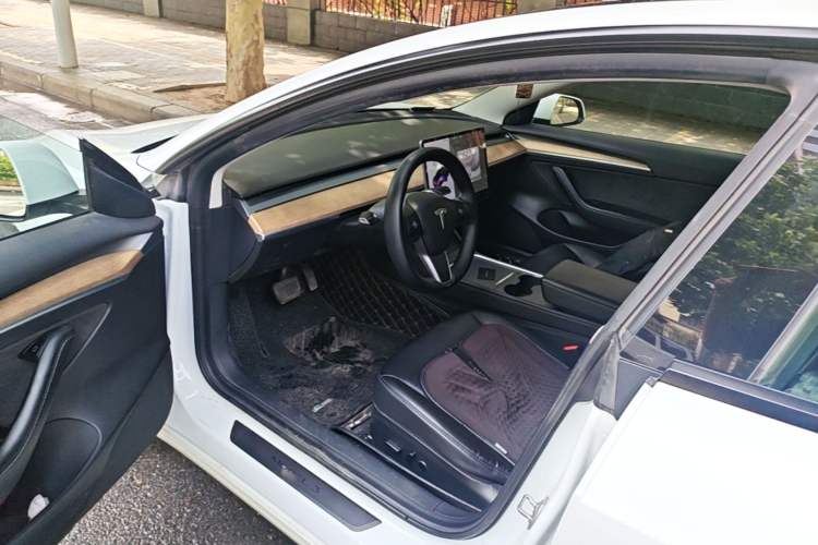 Used Tesla Model 3 2021 Revised Version Standard Range Rear-Wheel Drive Upgraded Edition 3D1 Driver Seat