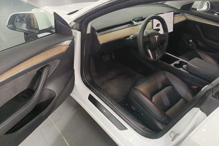 Used Tesla Model 3 2021 Revised Version Standard Range Rear-Wheel Drive Upgraded Edition 3D1 Driver Seat