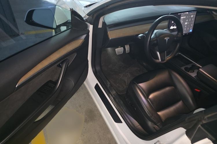 Used Tesla Model 3 2021 Performance High-Performance All-Wheel-Drive Version 3D6 Driver Seat