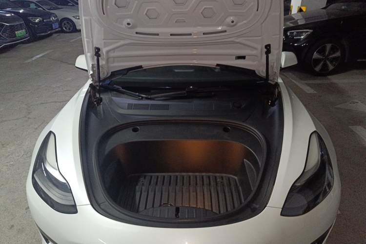 Used Tesla Model 3 2021 Revised Version Standard Range Rear-Wheel Drive Upgraded Edition 3D1 Engine Bay