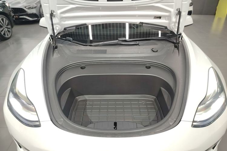 Used Tesla Model 3 2021 Performance High-Performance All-Wheel-Drive Version Engine Bay