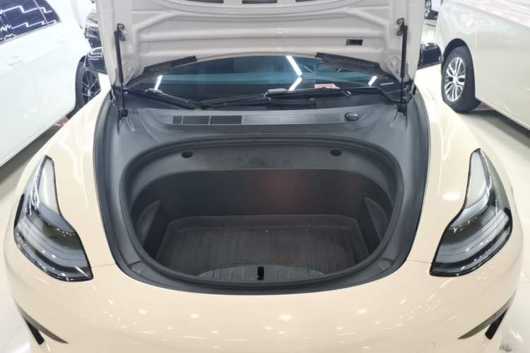 Used Tesla Model 3 2021 Standard Range Rear-Wheel Drive Upgraded Version 3D6 Engine Bay