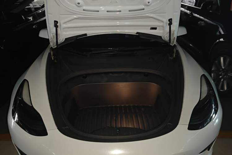 Used Tesla Model 3 2021 Standard Range Rear-Wheel Drive Upgraded Version 3D6 Engine Bay