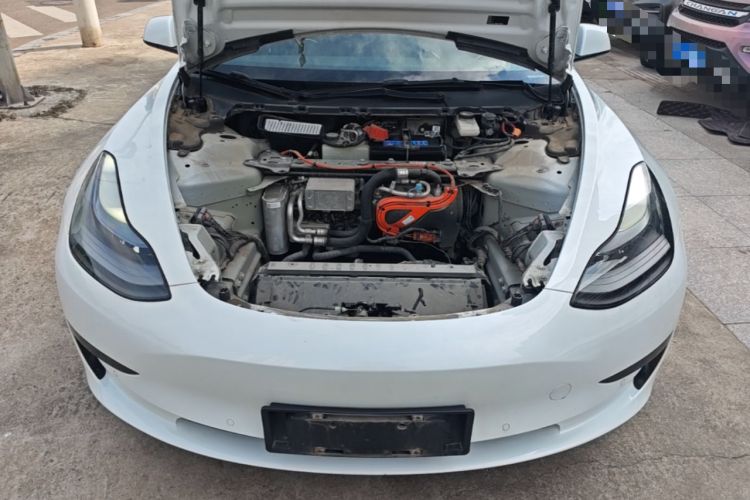 Used Tesla Model 3 2021 Standard Range Rear-Wheel Drive Upgraded Version 3D6 Engine Bay