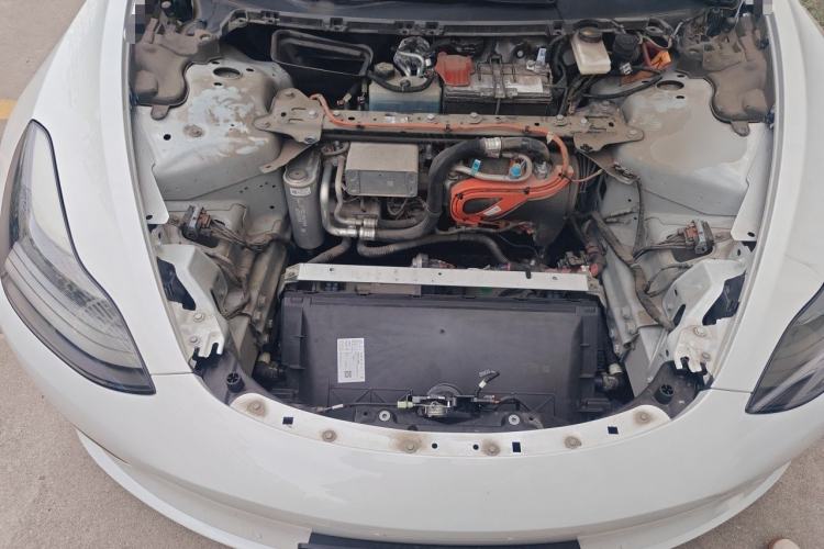 Used Tesla Model 3 2021 Standard Range Rear-Wheel Drive Upgraded Version 3D6 Engine Bay