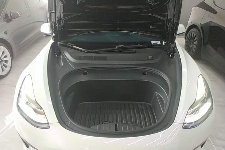Used Tesla Model 3 2021 Revised Version Standard Range Rear-Wheel Drive Upgraded Edition 3D1 Engine Bay