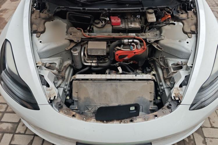 Used Tesla Model 3 2021 Standard Range Rear-Drive Upgraded Version Engine Bay