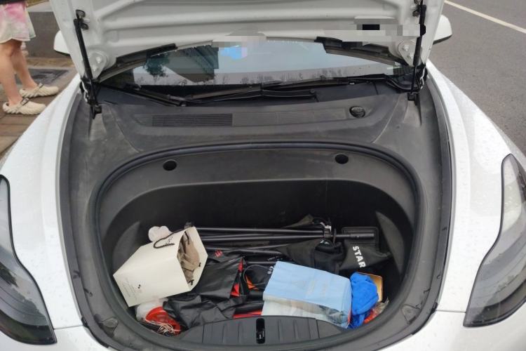 Used Tesla Model 3 2021 Standard Range Rear-Drive Upgraded Version Engine Bay