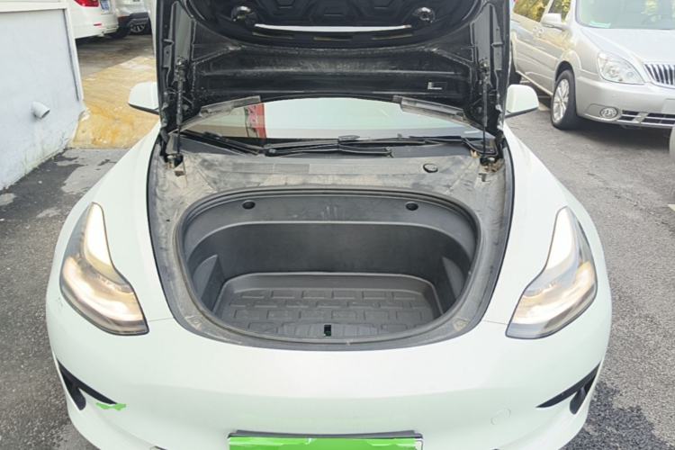 Used Tesla Model 3 2021 Standard Range Rear-Wheel Drive Upgraded Version 3D6 Engine Bay
