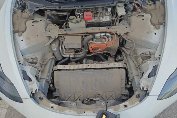 Used Tesla Model 3 2021 Revised Version Standard Range Rear-Wheel Drive Upgraded Edition 3D1 Engine Bay
