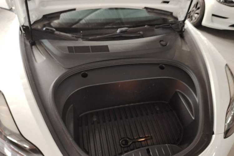 Used Tesla Model 3 2021 Revised Version Standard Range Rear-Wheel Drive Upgraded Edition 3D1 Engine Bay