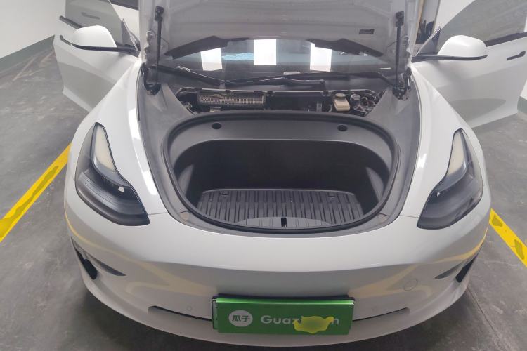 Used Tesla Model 3 2021 Revised Version II – Performance High-Performance All-Wheel-Drive Edition Engine Bay