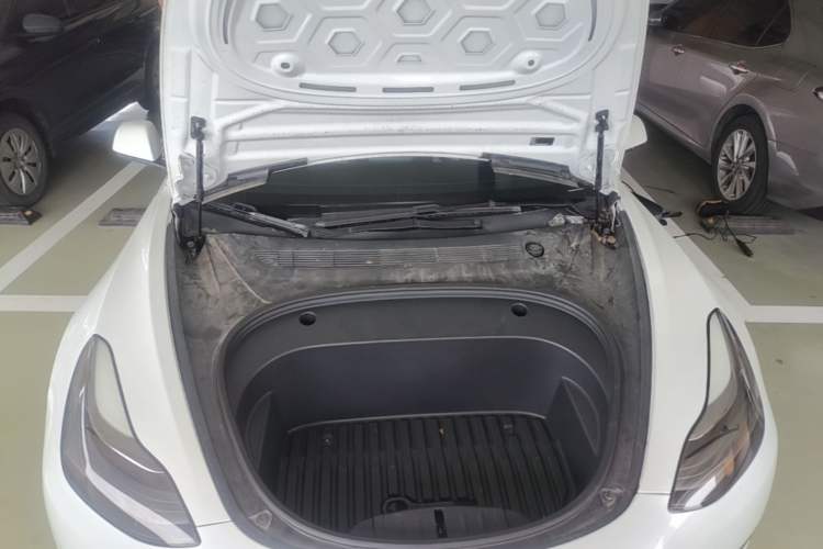Used Tesla Model 3 2021 Standard Range Rear-Wheel Drive Upgraded Version 3D6 Engine Bay