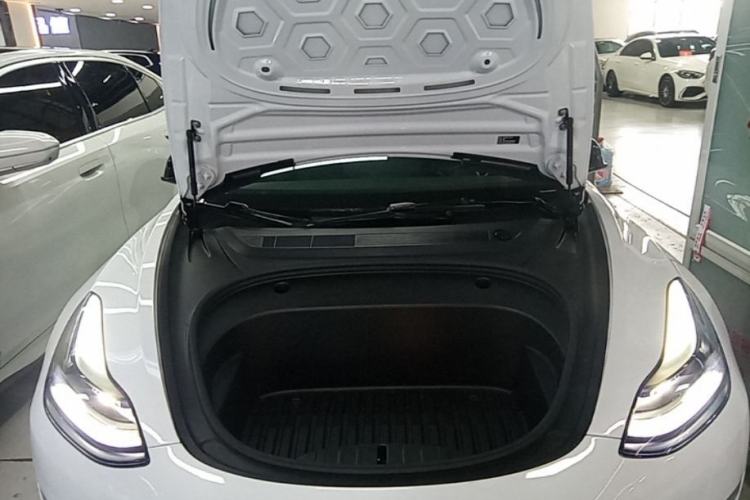Used Tesla Model 3 2021 Performance High-Performance All-Wheel-Drive Version Engine Bay