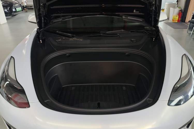 Used Tesla Model 3 2021 Standard Range Rear-Wheel Drive Upgraded Version 3D6 Engine Bay