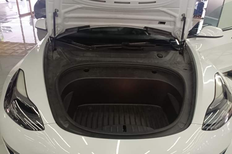 Used Tesla Model 3 2021 Revised Version Standard Range Rear-Wheel Drive Upgraded Edition 3D1 Engine Bay