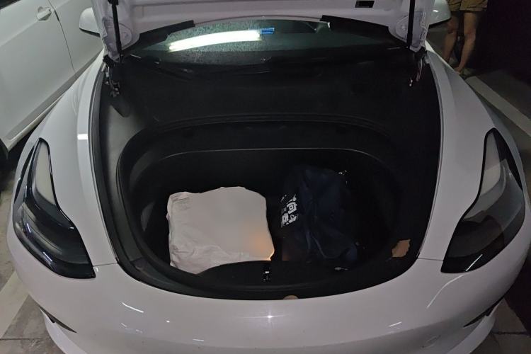 Used Tesla Model 3 2021 Standard Range Rear-Wheel Drive Upgraded Version 3D6 Engine Bay