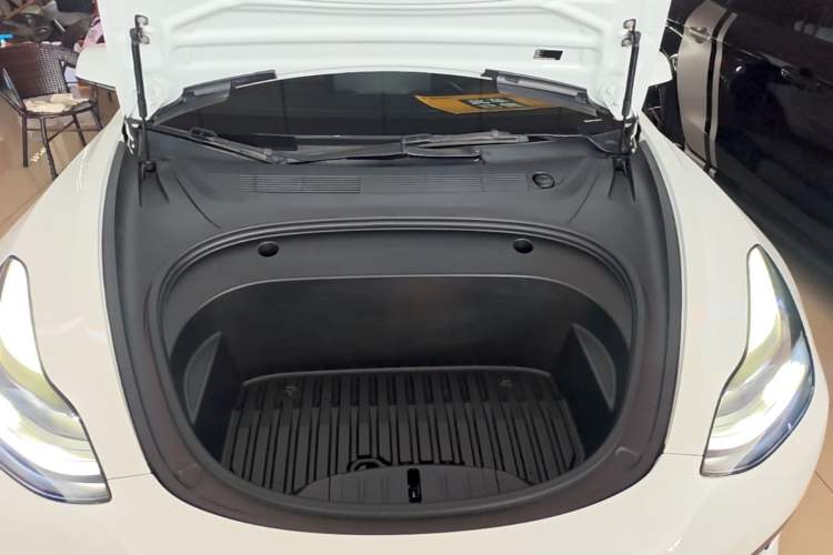 Used Tesla Model 3 2021 Revised Version Standard Range Rear-Wheel Drive Upgraded Edition 3D1 Engine Bay