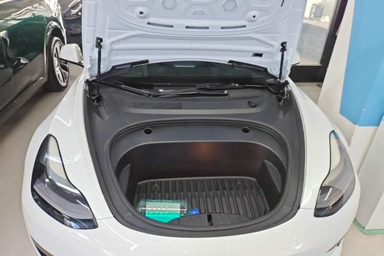 Used Tesla Model 3 2021 Standard Range Rear-Wheel Drive Upgraded Version 3D6 Engine Bay