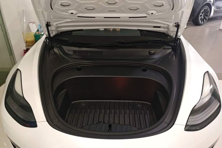 Used Tesla Model 3 2021 Standard Range Rear-Drive Upgraded Version Engine Bay
