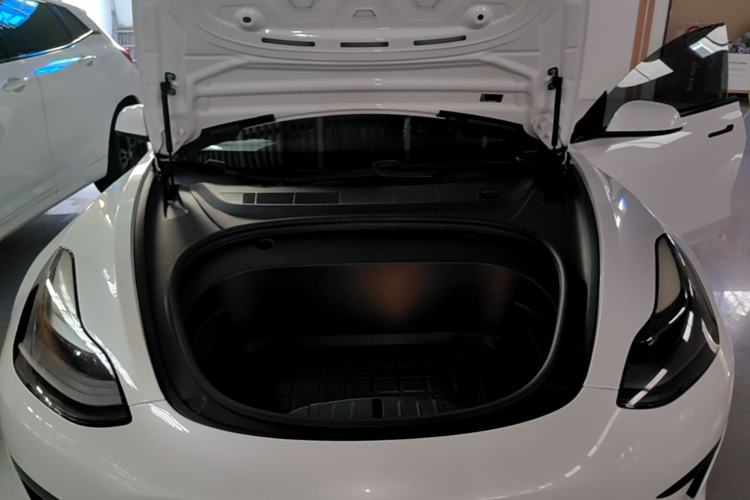 Used Tesla Model 3 2021 Revised Version Standard Range Rear-Wheel Drive Upgraded Edition 3D1 Engine Bay