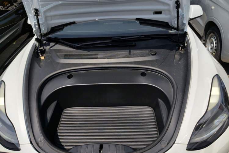 Used Tesla Model 3 2021 Standard Range Rear-Wheel Drive Upgraded Version 3D6 Engine Bay