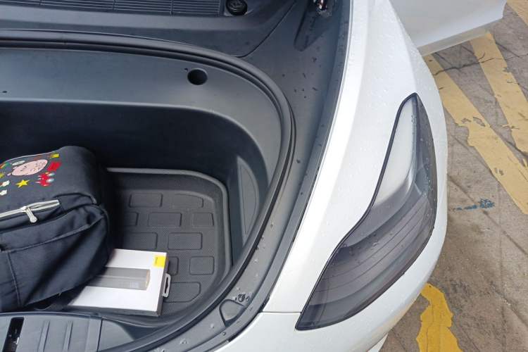 Used Tesla Model 3 2021 Standard Range Rear-Wheel Drive Upgraded Version 3D6 Engine Bay Left
