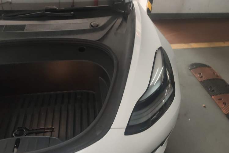 Used Tesla Model 3 2021 Standard Range Rear-Drive Upgraded Version Engine Bay Left