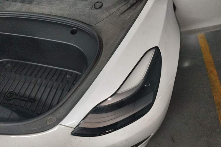 Used Tesla Model 3 2021 Standard Range Rear-Wheel Drive Upgraded Version 3D6 Engine Bay Left