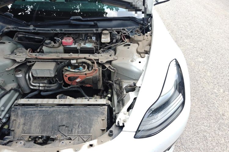 Used Tesla Model 3 2021 Standard Range Rear-Drive Upgraded Version Engine Bay Left