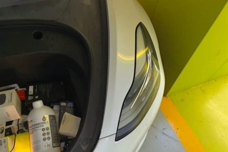 Used Tesla Model 3 2021 Revised Version Standard Range Rear-Wheel Drive Upgraded Edition 3D1 Engine Bay Left