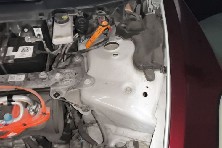 Used Tesla Model 3 2021 Revised Performance Version with All-Wheel Drive 3D1 Engine Bay Left