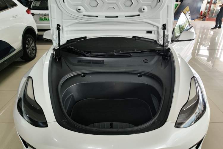 Used Tesla Model 3 2021 Standard Range Rear-Wheel Drive Upgraded Version 3D6 Engine Bay