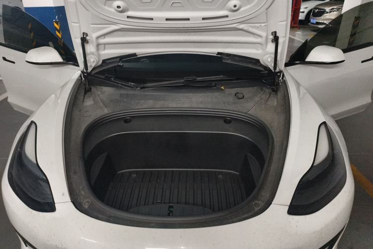 Used Tesla Model 3 2021 Standard Range Rear-Wheel Drive Upgraded Version 3D6 Engine Bay