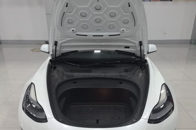 Used Tesla Model 3 2021 Standard Range Rear-Wheel Drive Upgraded Version 3D6 Engine Bay