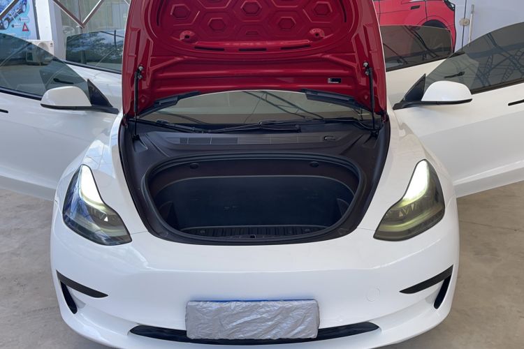 Used Tesla Model 3 2021 Standard Range Rear-Drive Upgraded Version Engine Bay