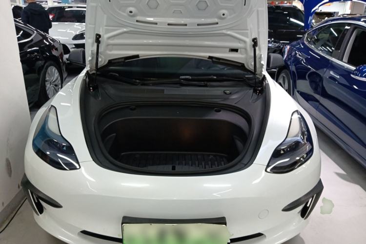 Used Tesla Model 3 2021 Standard Range Rear-Wheel Drive Upgraded Version 3D6 Engine Bay
