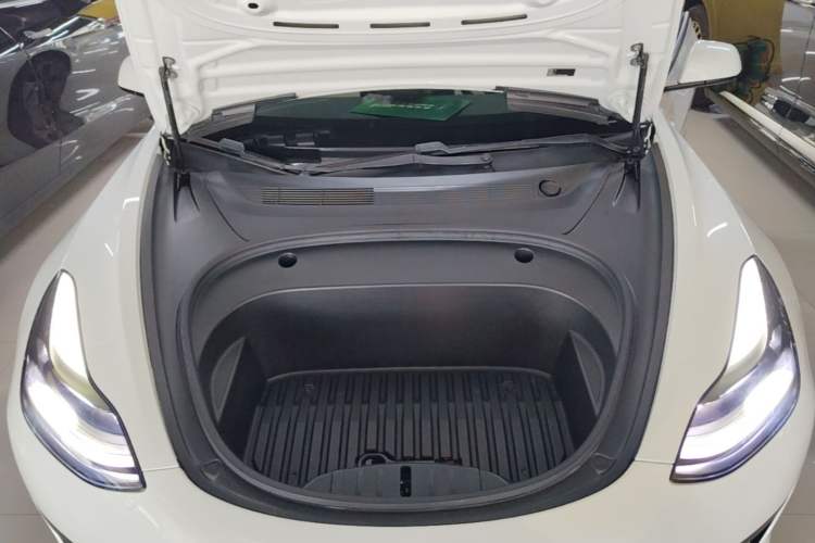 Used Tesla Model 3 2021 Standard Range Rear-Drive Upgraded Version Engine Bay