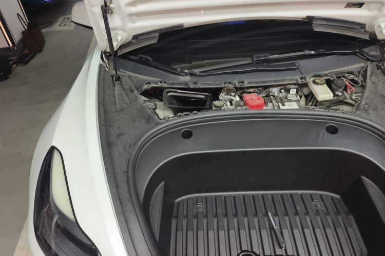 Used Tesla Model 3 2021 Performance High-Performance All-Wheel-Drive Version Engine Bay Right