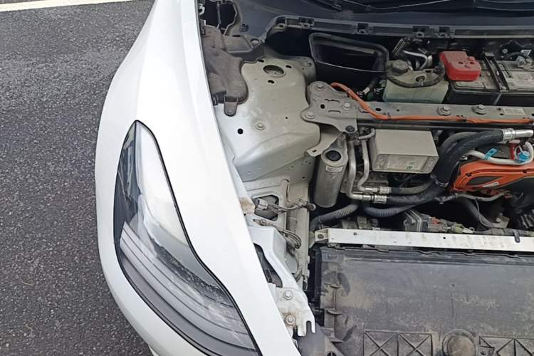 Used Tesla Model 3 2021 Standard Range Rear-Wheel Drive Upgraded Version 3D6 Engine Bay Right