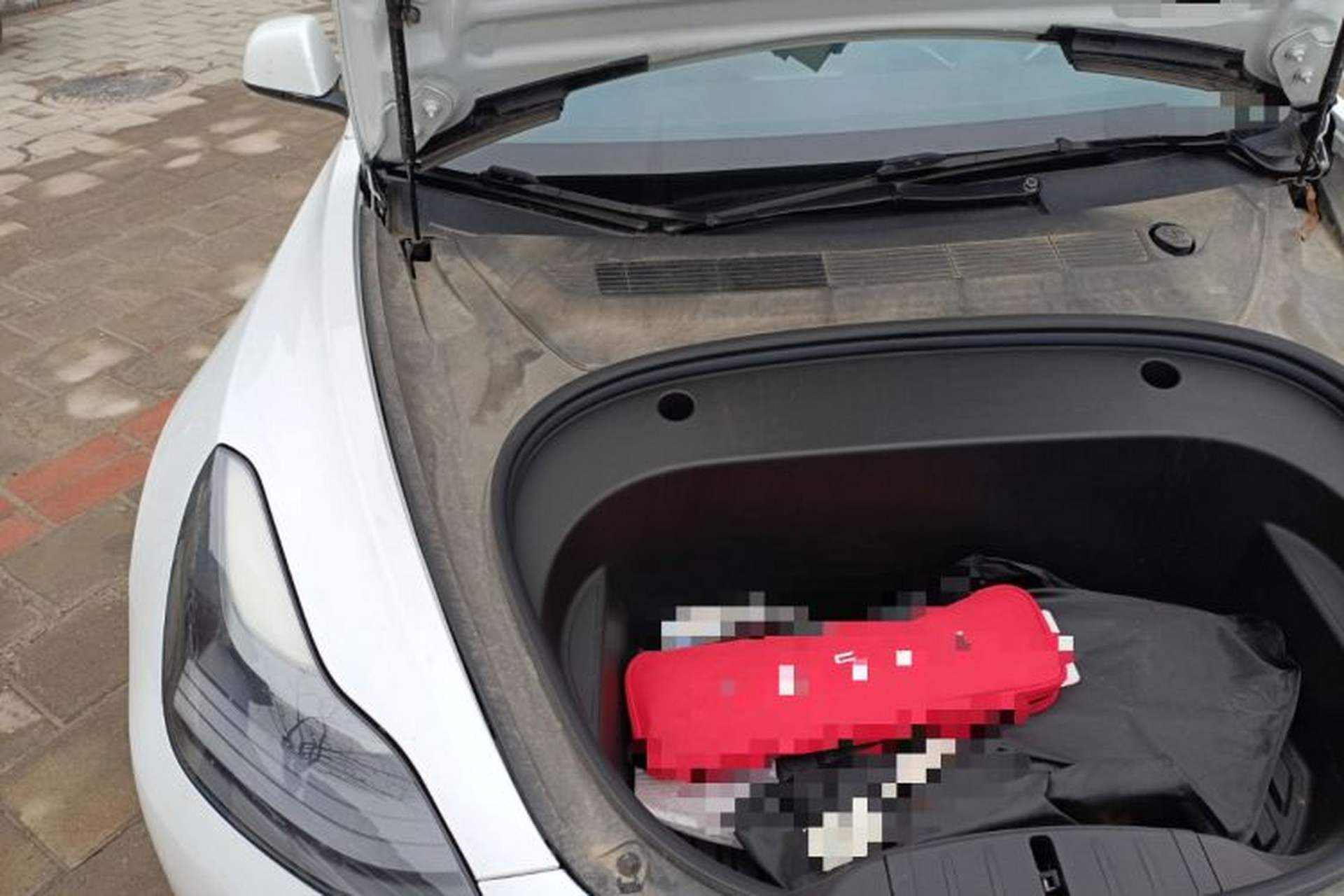 Used Tesla Model 3 2021 Standard Range Rear-Drive Upgraded Version Engine Bay Right
