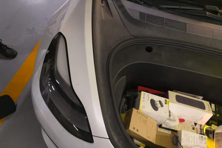 Used Tesla Model 3 2021 Revised Version Standard Range Rear-Wheel Drive Upgraded Edition 3D1 Engine Bay Right