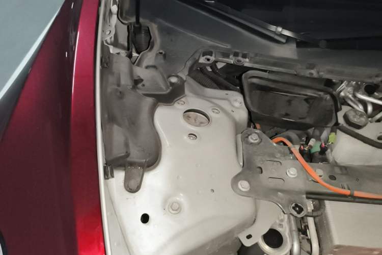 Used Tesla Model 3 2021 Revised Performance Version with All-Wheel Drive 3D1 Engine Bay Right