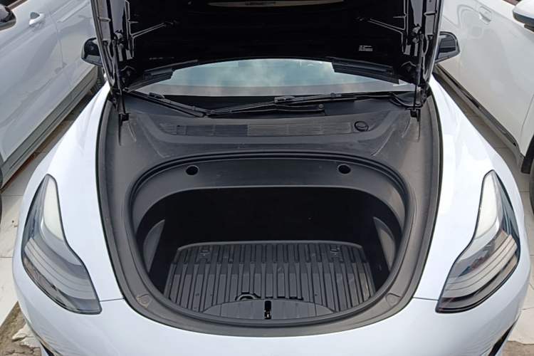 Used Tesla Model 3 2021 Performance High-Performance All-Wheel-Drive Version Engine Bay